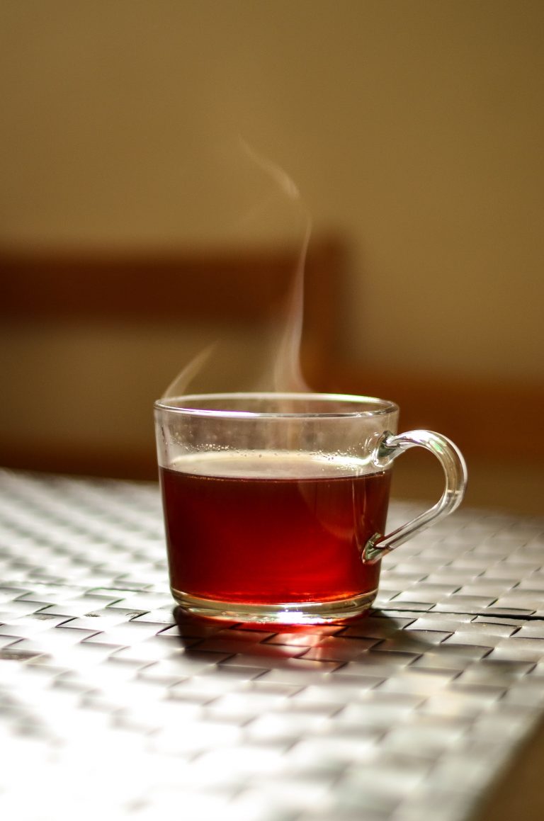 teacup with tea