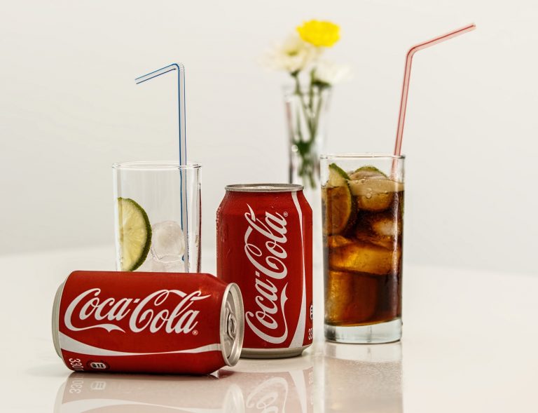 Coca cola cans