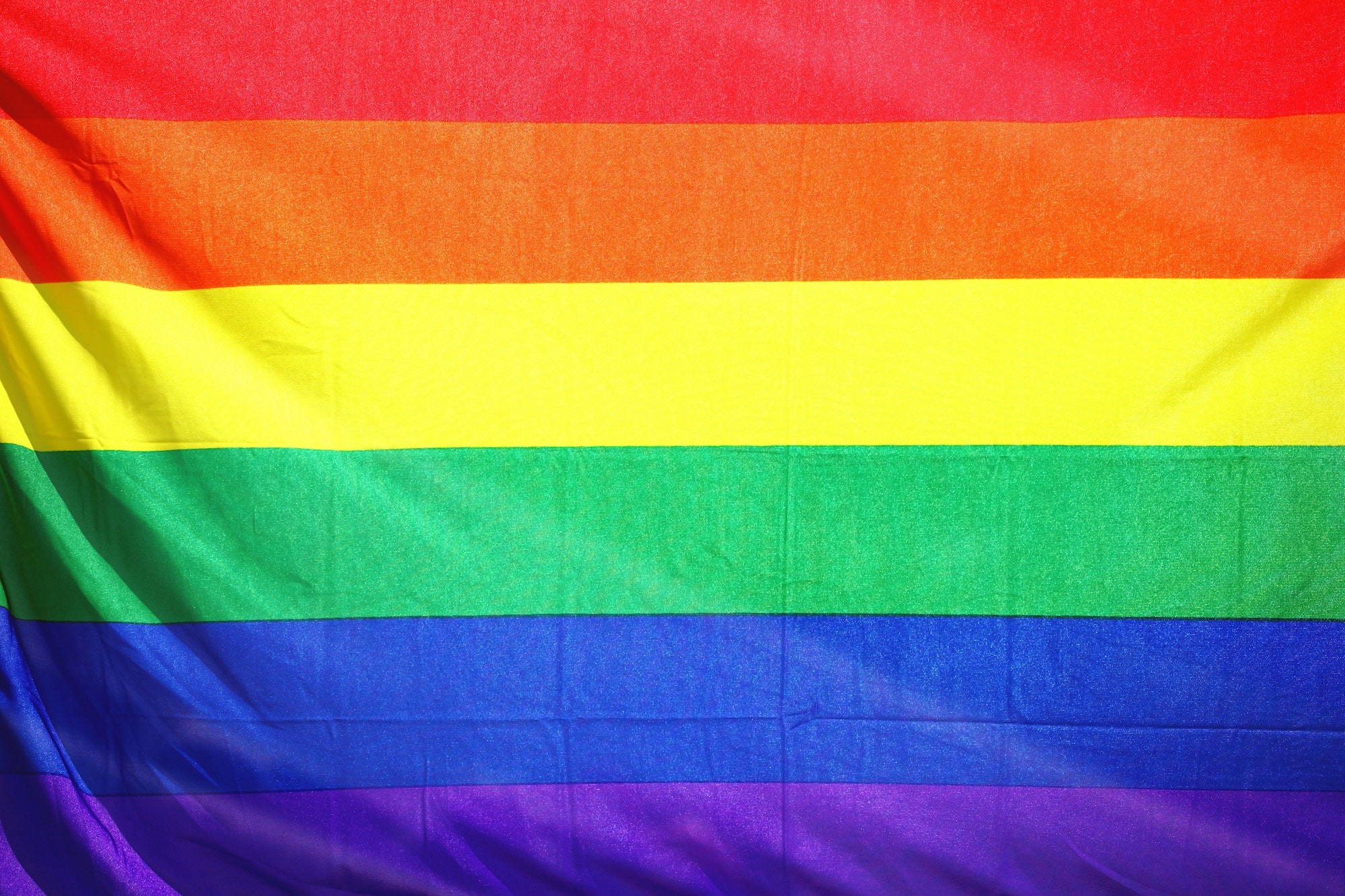 Gay pride flag
