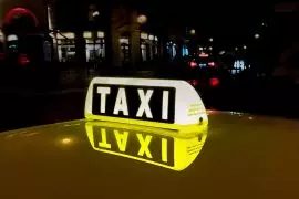 taxi signage