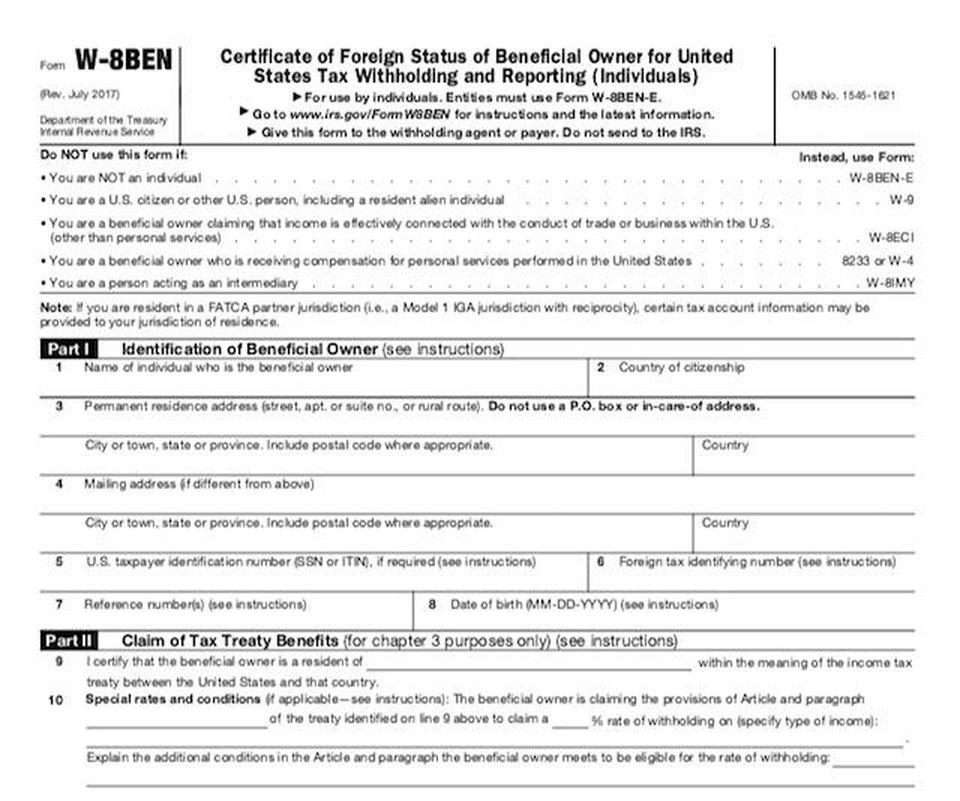 Thieves repackage decades old tax scam using fake forms email | taxgirl W 8ben