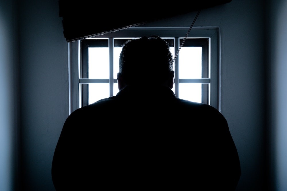 Man in prison