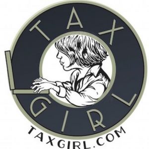 Taxgirl logo round