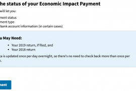 IRS Tool Lets Tax Filers Update Direct Deposit, Track Progress Of Stimulus Check