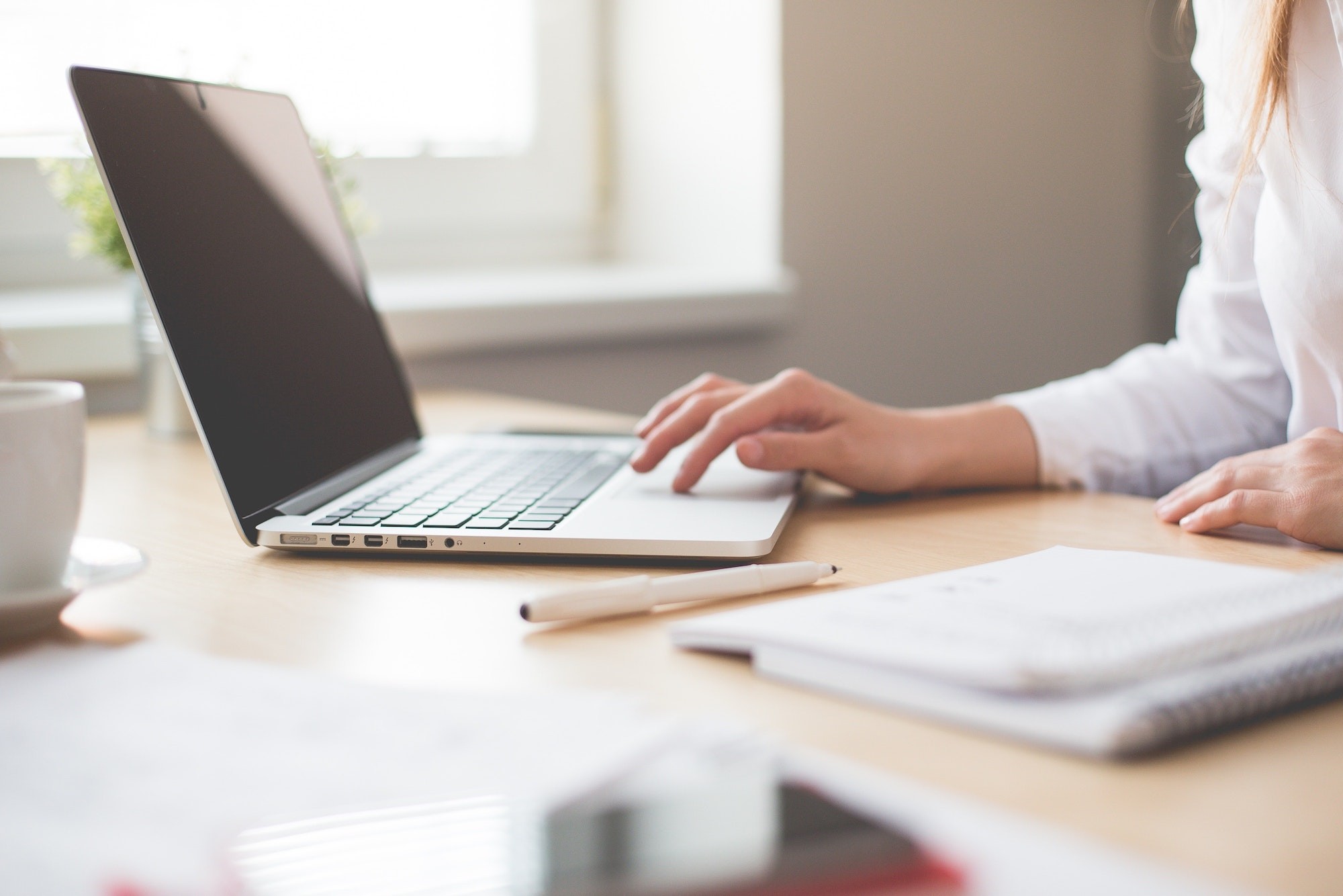 Fix The Tax Code Friday: Extending Tax Season | Taxgirl # woman using laptop