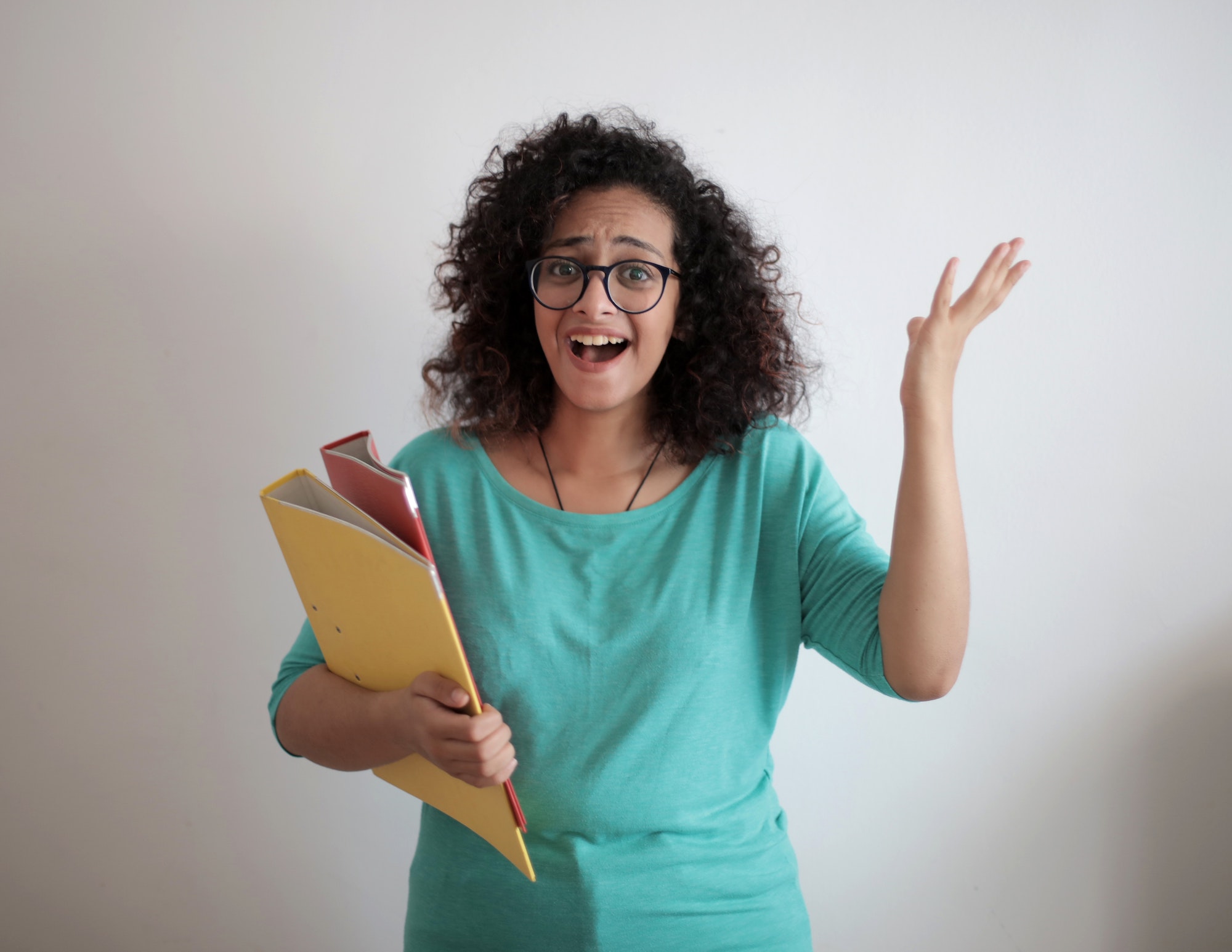 Surprised woman