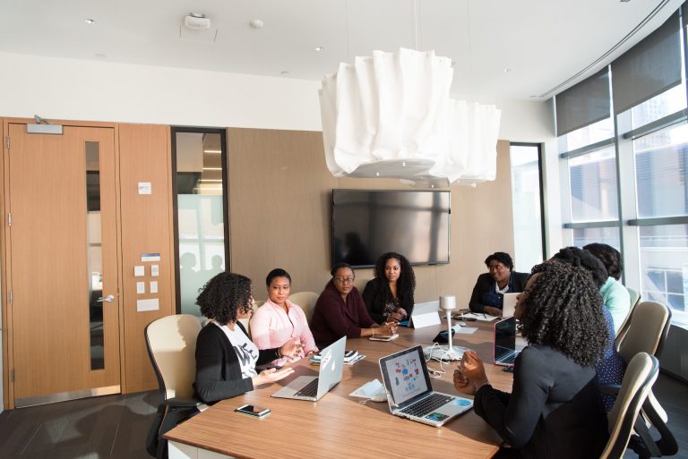 Small business meeting