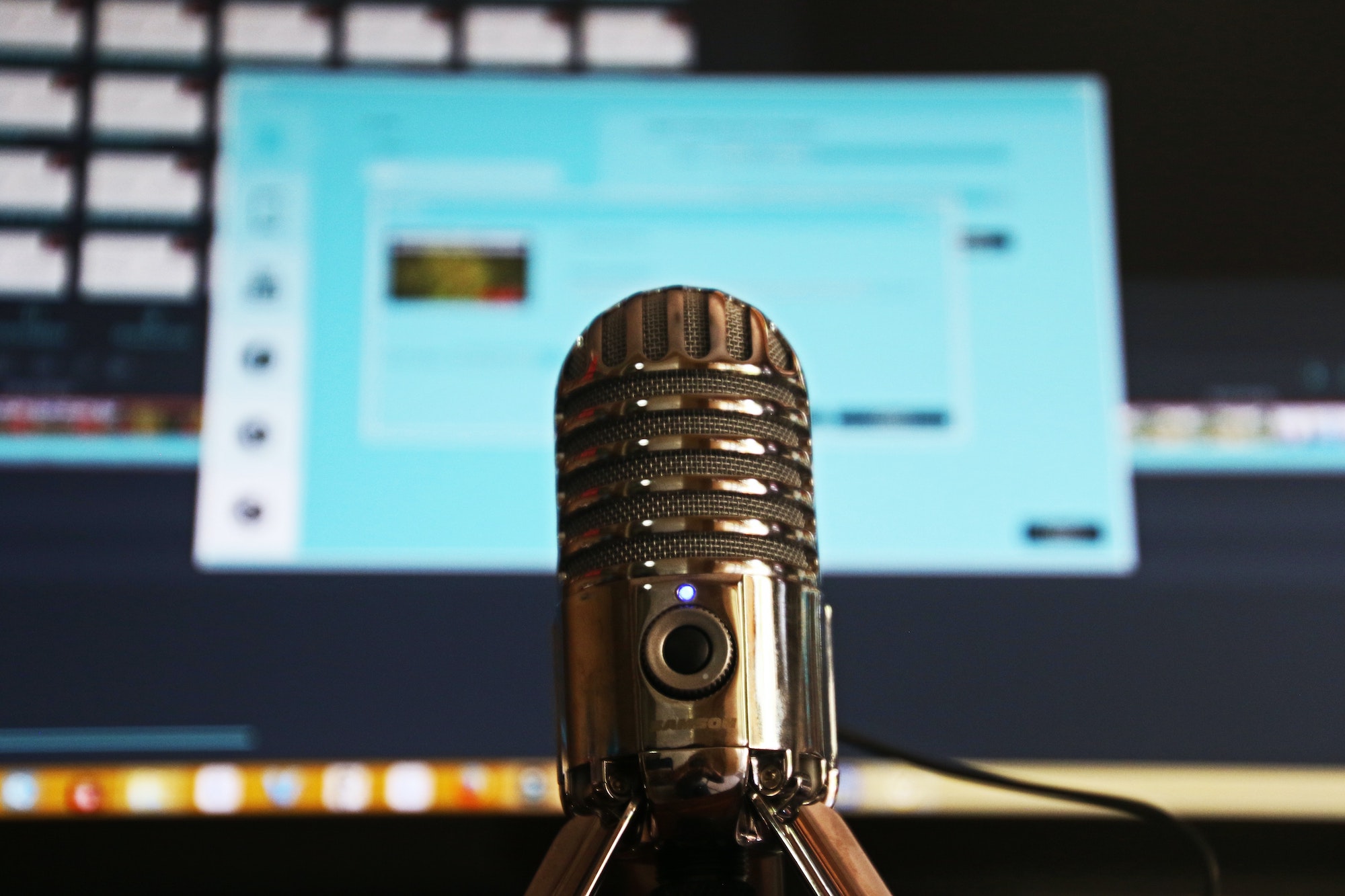 Podcast microphone