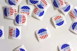 voting stickers