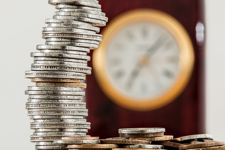 Coins clock