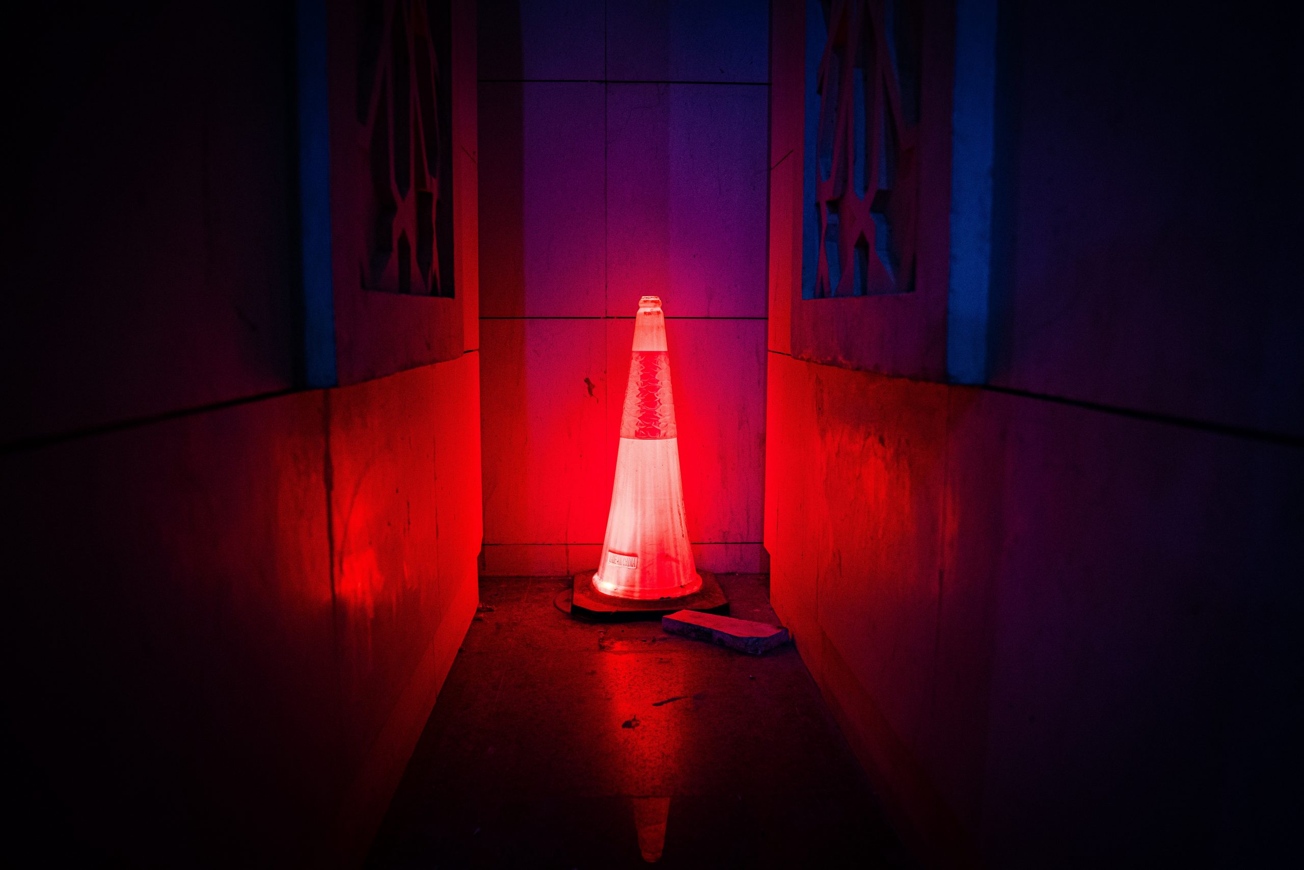 warning cone