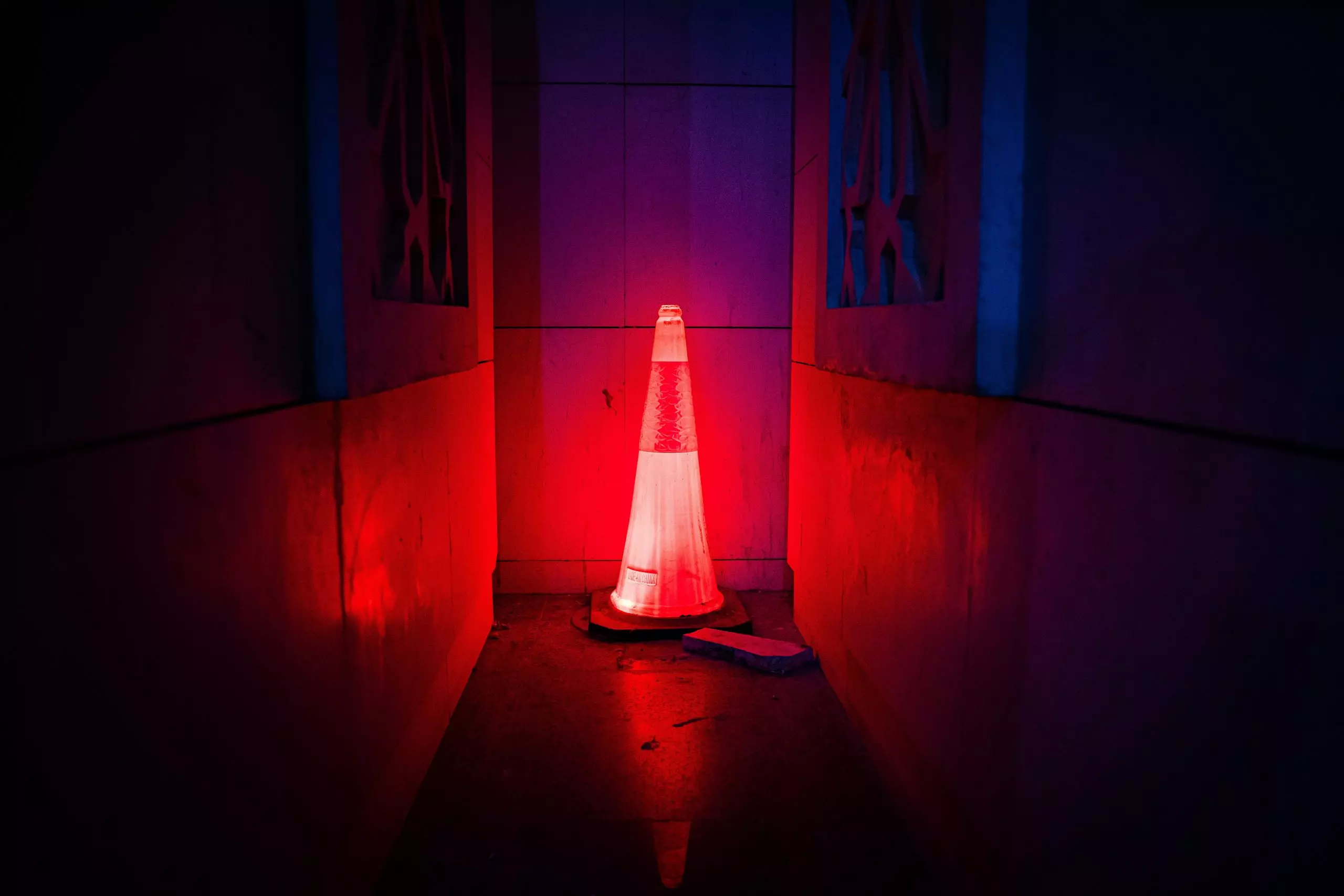 warning cone