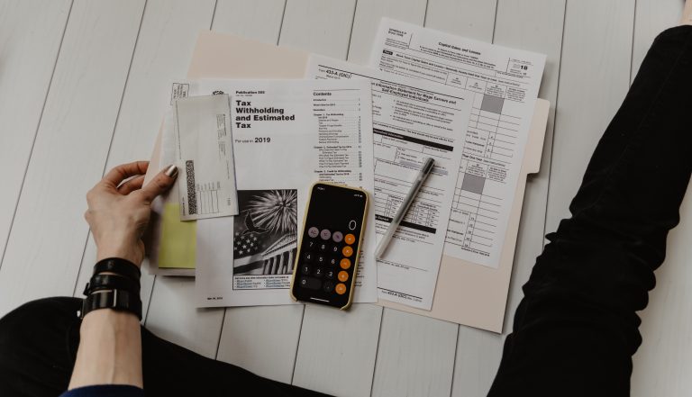 Tax forms and calculator