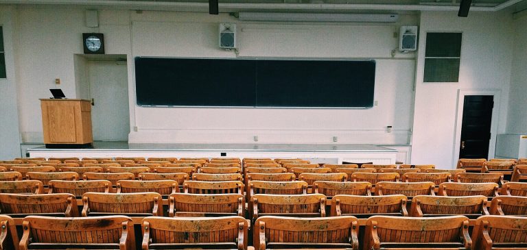 Empty auditorium