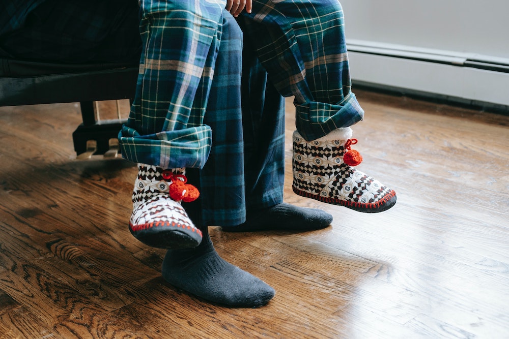 child's feet