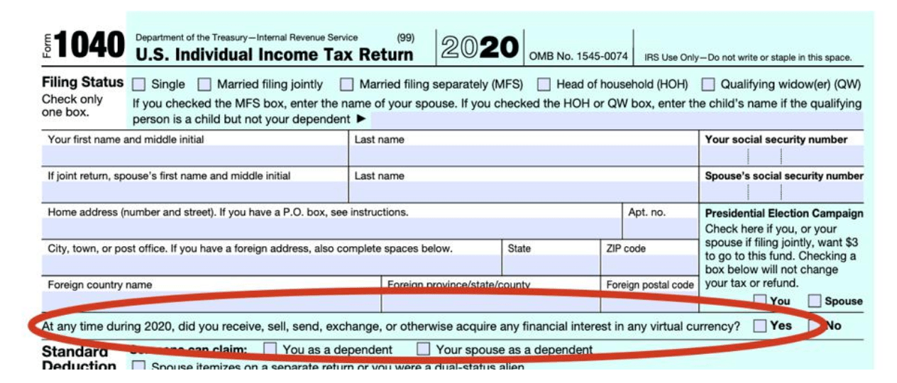 IRS Releases Form 1040 For 2020 Tax Year Taxgirl