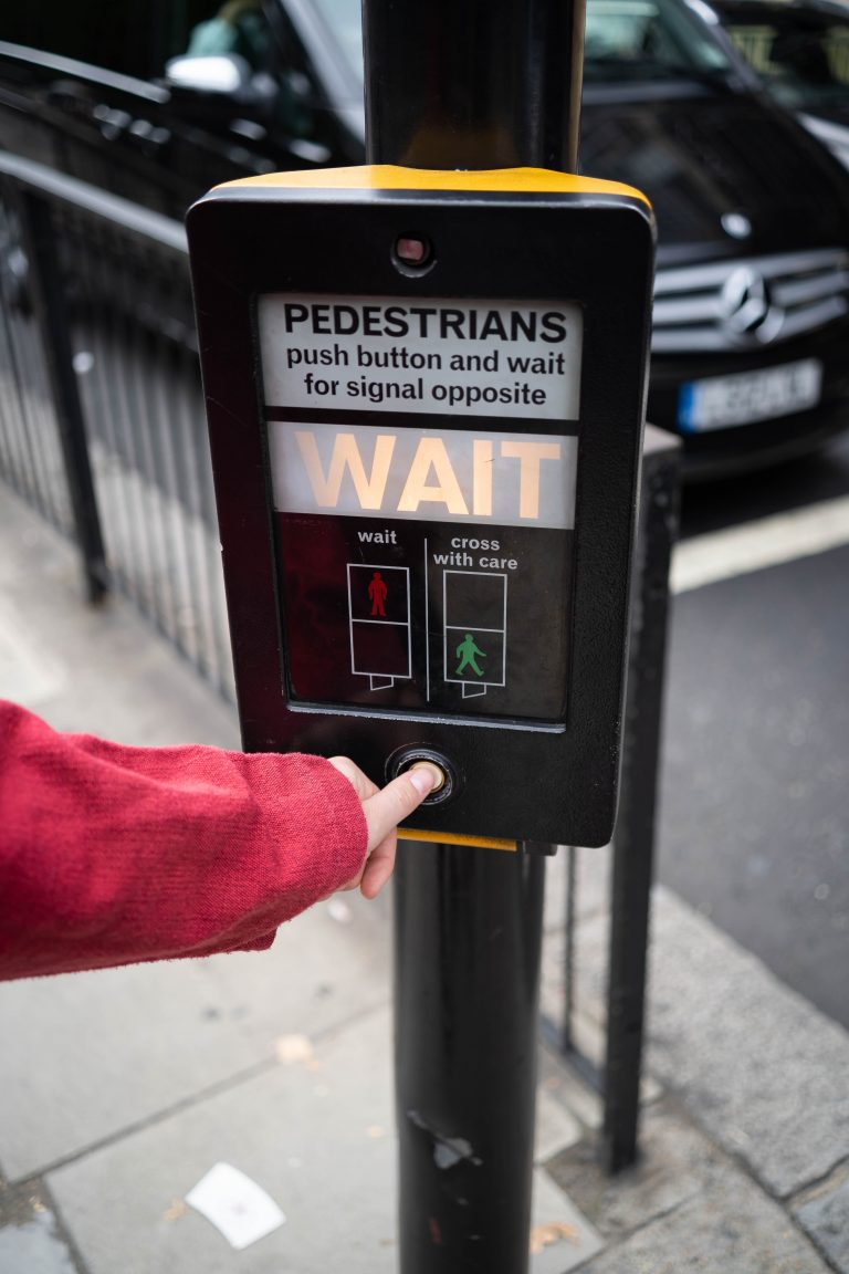 Pedestrian sign