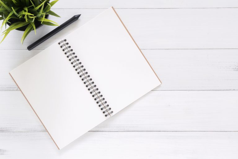 Open notebook