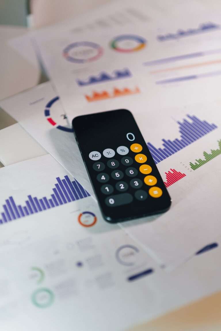 Calculator and graphs