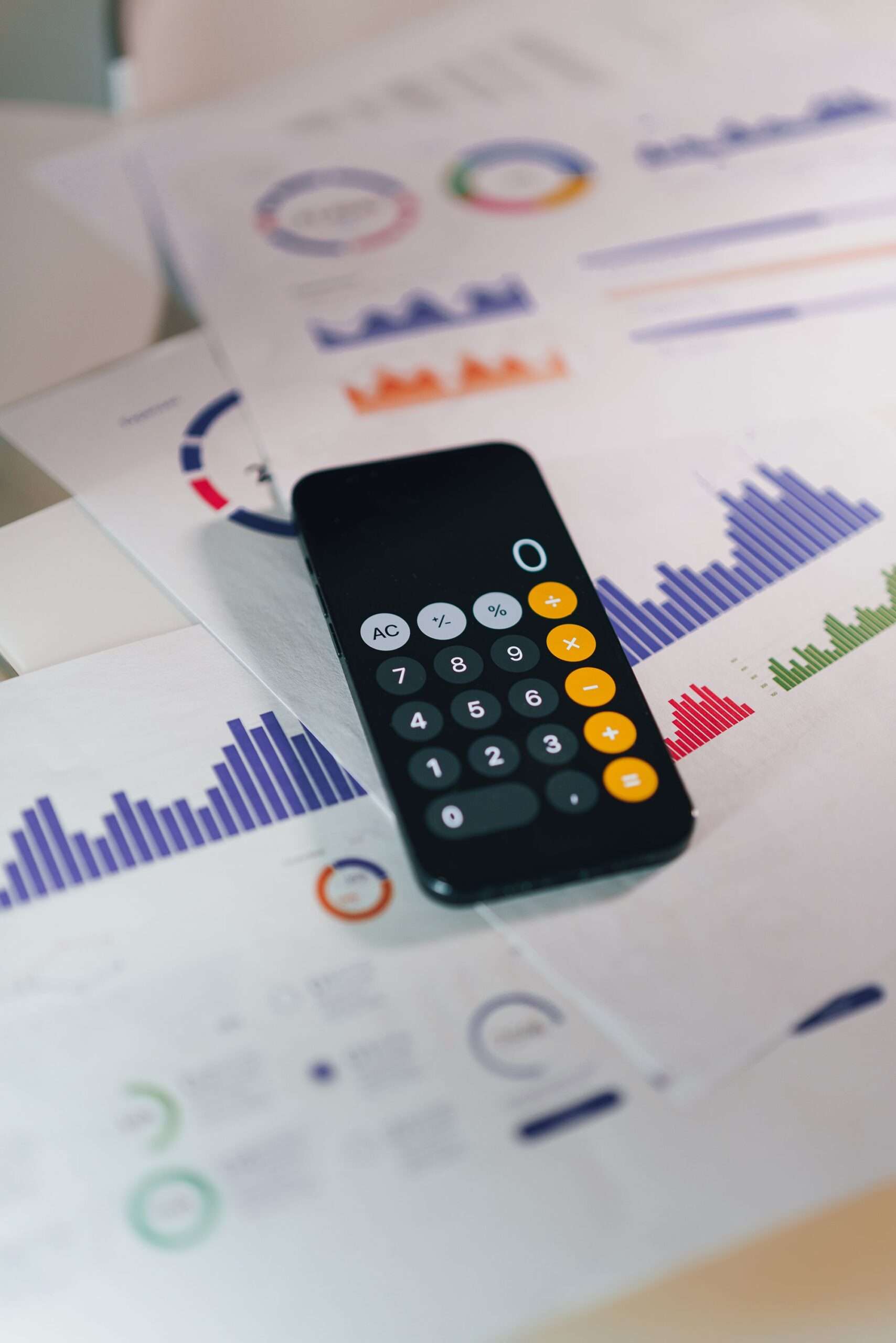 Calculator and graphs