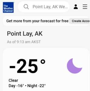Irs is looking for tax volunteers Heres why i flew 4300 miles to be one | taxgirl Screenshot showing weather is 25 degrees