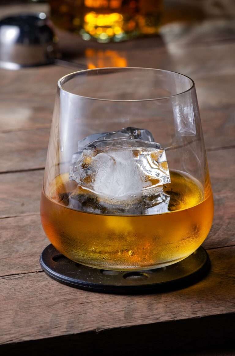 Glass of whiskey