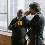 Two older male employees